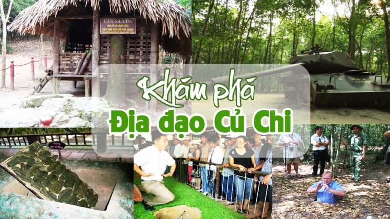 Tour Hồ Chí Minh - Núi Bà Đen Tây Ninh - Địa đạo Củ Chi